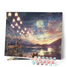 Charger l'image dans la galerie, peinture par numéros | Feux d’artifice | complexe, paysages | FiguredArt