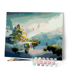 Charger l'image dans la galerie, peinture par numéros | Arc-en-ciel et Montagnes | complexe, envies d’ailleurs, montagnes, paysages | FiguredArt