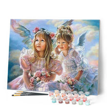 Charger l'image dans la galerie, peinture par numéros | Les Anges | complexe, portrait, religion, romantique | FiguredArt