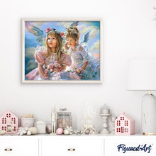 Charger l'image dans la galerie, peinture par numéros | Les Anges | complexe, portrait, religion, romantique | FiguredArt