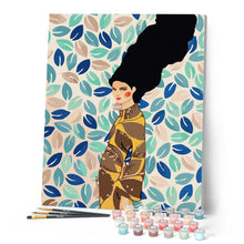 Charger l'image dans la galerie, Design de femme et feuilles