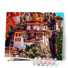 Charger l'image dans la galerie, peinture par numéros | Quelque part en Asie | paysages ville nouveautés complexe | FiguredArt