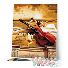 Charger l'image dans la galerie, Petits anges et violon