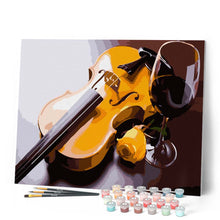 Charger l'image dans la galerie, Violon et verre de vin