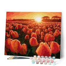 Charger l'image dans la galerie, Tulipes au lever de Soleil