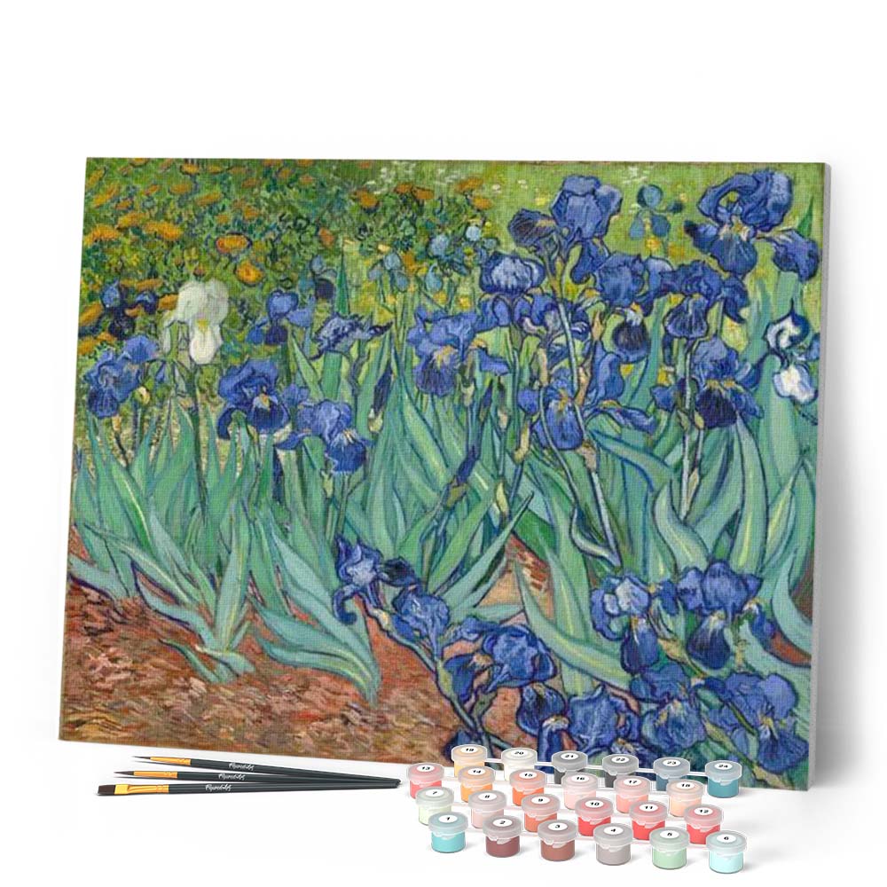 Kit Peinture Par Numéro Artist's Loft - Iris Van Gogh - 20x16 Pouces