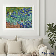 Charger l'image dans la galerie, peinture par numéros | Van Gogh Iris | complexe, fleurs, france, reproduction, van gogh | FiguredArt