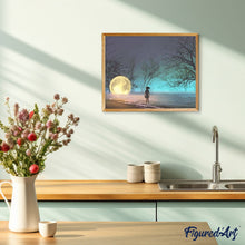Charger l'image dans la galerie, peinture par numéros | Décrocher la Lune | intermédiaire, paysages | FiguredArt