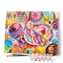 Charger l'image dans la galerie, peinture par numéros | Glaces et Gourmandise | cuisine nouveautés complexe | FiguredArt