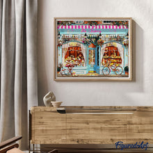 Charger l'image dans la galerie, peinture par numéros | Boulangerie traditionnelle | ville nouveautés complexe | FiguredArt