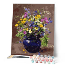 Charger l'image dans la galerie, peinture par numéros | Vase plein | fleurs, intermédiaire | FiguredArt