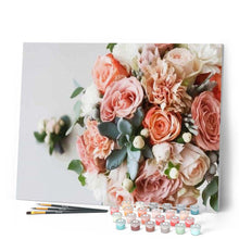Charger l'image dans la galerie, peinture par numéros | Bouquet de Roses | complexe, fleurs | FiguredArt