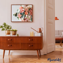 Charger l'image dans la galerie, peinture par numéros | Bouquet de Roses | complexe, fleurs | FiguredArt
