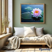 Charger l'image dans la galerie, peinture par numéros | Nénuphar éclatant | complexe, fleurs | FiguredArt