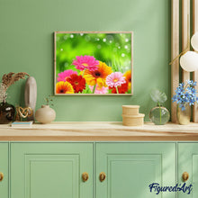 Charger l'image dans la galerie, peinture par numéros | Fleurs de Printemps | fleurs, intermédiaire | FiguredArt