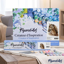 Charger l'image dans la galerie, peinture par numéros | Cheval brun | animaux, chevaux, facile | FiguredArt