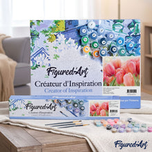 Charger l'image dans la galerie, peinture par numéros | Tulipes | fleurs, intermédiaire | FiguredArt