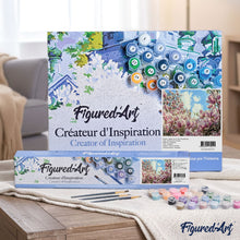 Charger l'image dans la galerie, peinture par numéros | Jolis Magnolias fleuris | fleurs, intermédiaire | FiguredArt