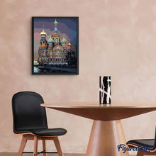 Charger l'image dans la galerie, peinture par numéros | Eglise russe | complexe, france, ville | FiguredArt