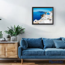 Charger l'image dans la galerie, peinture par numéros | Village grec | facile, france, paysages | FiguredArt