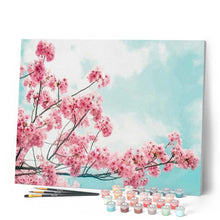 Charger l'image dans la galerie, peinture par numéros | Branche en Fleurs | fleurs, intermédiaire | FiguredArt