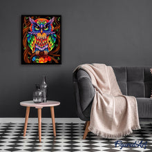 Charger l'image dans la galerie, peinture par numéros | Hibou coloré | animaux, chouettes et hiboux, facile, france, Pop Art | FiguredArt