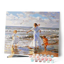 Charger l'image dans la galerie, peinture par numéros | Jeux au bord de l’Eau | complexe, paysages, romantique | FiguredArt