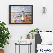 Charger l'image dans la galerie, peinture par numéros | Jeux au bord de l’Eau | complexe, paysages, romantique | FiguredArt
