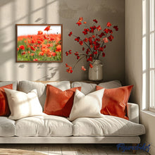 Charger l'image dans la galerie, peinture par numéros | Pavots | complexe, fleurs, paysages | FiguredArt