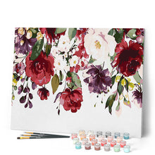 Charger l'image dans la galerie, peinture par numéros | Fleurs et Aquarelle | fleurs, intermédiaire | FiguredArt