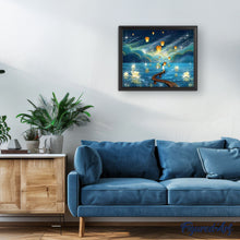 Charger l'image dans la galerie, peinture par numéros | Lanternes sur le Lac | complexe, paysages | FiguredArt