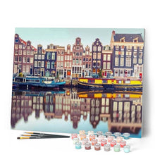 Charger l'image dans la galerie, peinture par numéros | Amsterdam | complexe, ville | FiguredArt