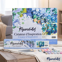 Charger l'image dans la galerie, peinture par numéros | Jolies Fleurs bleues | facile, fleurs | FiguredArt