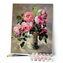 Charger l'image dans la galerie, peinture par numéros | Bouquet de Pivoines | complexe, fleurs | FiguredArt