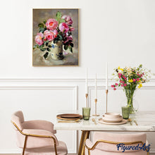 Charger l'image dans la galerie, peinture par numéros | Bouquet de Pivoines | complexe, fleurs | FiguredArt