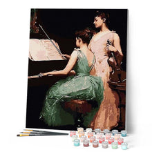 Charger l'image dans la galerie, peinture par numéros | Violon et Piano | facile, musique | FiguredArt