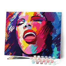 Charger l'image dans la galerie, peinture par numéros | Sourire | facile, portrait | FiguredArt