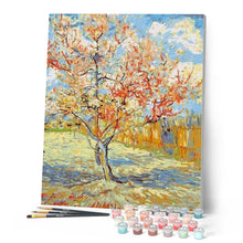Charger l'image dans la galerie, peinture par numéros | Van Gogh Pêcher | complexe, france, reproduction, van gogh | FiguredArt