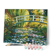 Charger l'image dans la galerie, peinture par numéros | Le Bassin aux nymphéas Monet | complexe, france, paysages | FiguredArt
