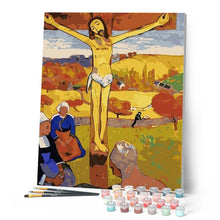Charger l'image dans la galerie, peinture par numéros | Jésus et la Croix | Intermédiaire, religion | FiguredArt