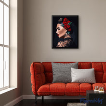 Charger l'image dans la galerie, peinture par numéros | Femme espagnole | france, intermédiaire, portrait | FiguredArt