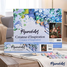 Charger l'image dans la galerie, peinture par numéros | Gros bouquet fleuri | Complexe, fleurs | FiguredArt
