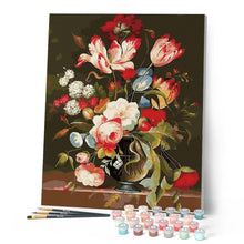 Charger l'image dans la galerie, peinture par numéros | Bouquet magique | Facile, fleurs | FiguredArt