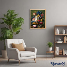 Charger l'image dans la galerie, peinture par numéros | Tout en Fleurs | Complexe, fleurs | FiguredArt