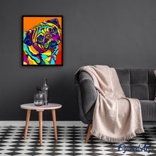 Charger l'image dans la galerie, peinture par numéros | Chien et couleurs Pop Art | animaux, chiens, Facile, Pop Art | FiguredArt