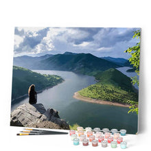 Charger l'image dans la galerie, peinture par numéros | Vacances en Indonésie | Intermédiaire, paysages | FiguredArt