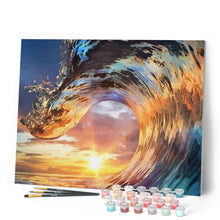 Charger l'image dans la galerie, peinture par numéros | Dans la vague | Intermédiaire, paysages | FiguredArt