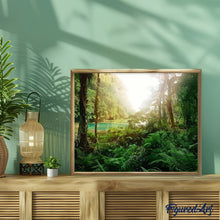 Charger l'image dans la galerie, peinture par numéros | Forêt tropicale | Complexe, forêt, paysages | FiguredArt