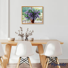 Charger l'image dans la galerie, peinture par numéros | Lilas pourpre | fleurs, intermédiaire | FiguredArt