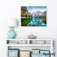 Charger l'image dans la galerie, peinture par numéros | Reflet du grand Lac | Complexe, paysages | FiguredArt